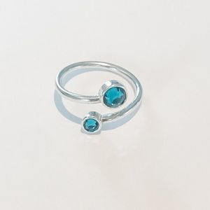 Alex and Ani December birthstone ring